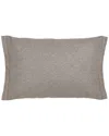 Safavieh Pyper 15x23 Linen-blend Lumbar Pillow In Gray