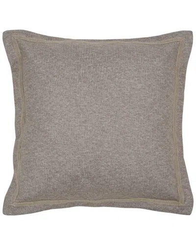 Safavieh Pyper 18x18 Linen-blend Pillow In Brown