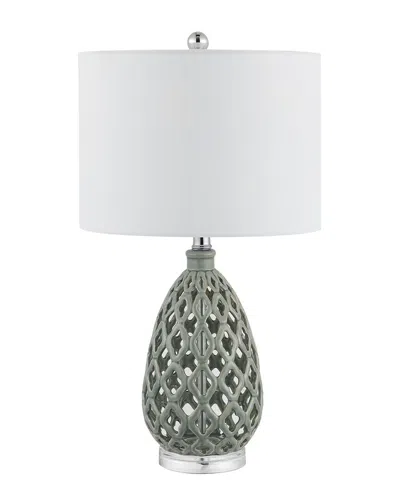 Safavieh Quin 25in Table Lamp In White