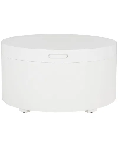Safavieh Rafaela Round Coffee Table In White