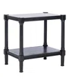 Safavieh Rafiki Rectangle Accent Table In Black