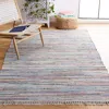 Safavieh Rag Rug Hand Made Area Rug, Grey / Multi Bohemian Style Non-shedding In Multi