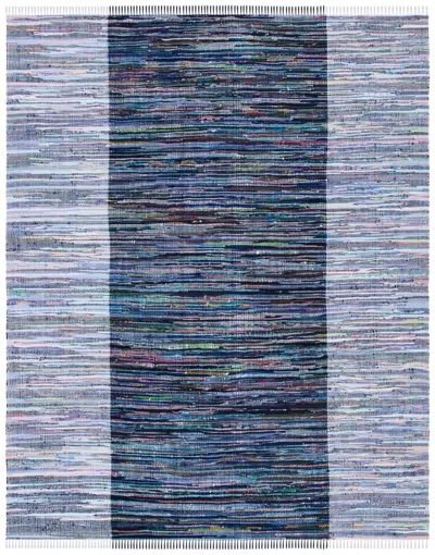Safavieh Rag Rug Handwoven Rug In Blue