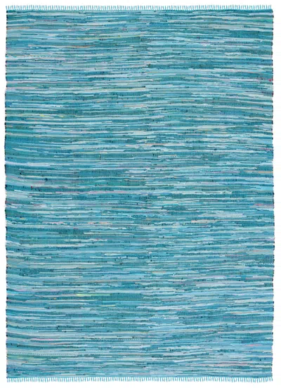 Safavieh Rag Rug Handwoven Rug In Blue