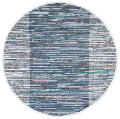 Safavieh Rag Rug Handwoven Rug In Blue