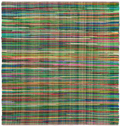 Safavieh Rag Rug Handwoven Rug In Green