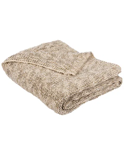 Safavieh Ralen Knit Throw In Neutral