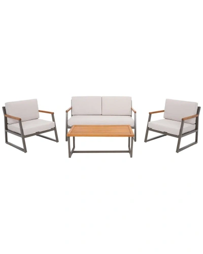 Safavieh Randolph 4pc Living Set In Grey