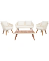 Safavieh Ransin 4pc Living Set In Beige