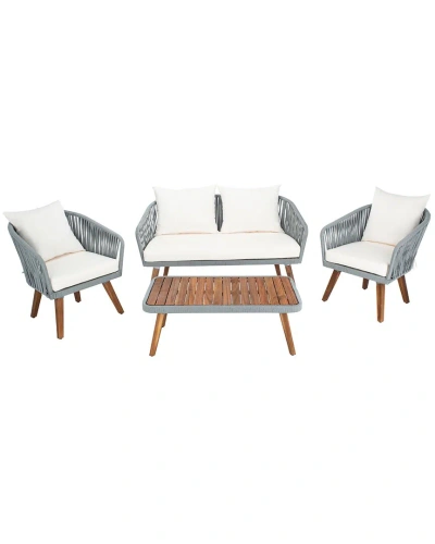 Safavieh Ransin 4pc Living Set In Grey