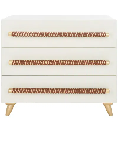 Safavieh Raquel 3-drawer Chest In White