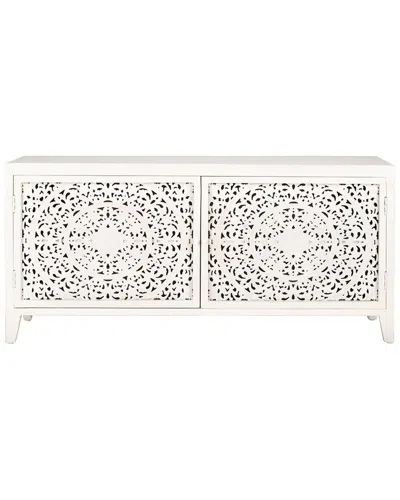 SAFAVIEH SAFAVIEH RAURA 2-SHELF 2-DOOR MEDIA STAND