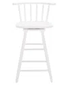 Safavieh Ray Swivel Counter Stool In White