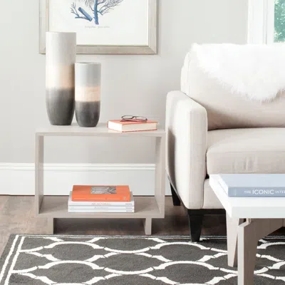 Safavieh Raylan Mid Century Scandinavian Wood Stand In White