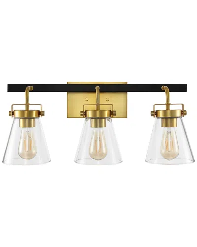 Safavieh Rayney 3-light 23in Wall Sconce In Gold
