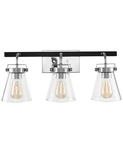 Safavieh Rayney 3-light 23in Wall Sconce In Black