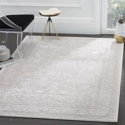 Safavieh Reflection Machine Made Area Rug, Beige / Cream Traditional Style Easy Care In Neutral