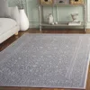 Safavieh Reflection Machine Made Area Rug, Light Grey / Cream Traditional Style Easy Care In Gray