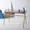 Safavieh Regis Metal And Wood Desk