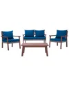 Safavieh Reid 4pc Living Set