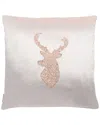 Safavieh Rein Pillow In Blush