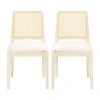 Safavieh Reinhardt Kitchen Collection 2-pc. Upholstered Dining Chair In White