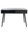 Safavieh Remy 1 Drawer Writing Desk In Black