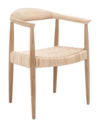 Safavieh Renga Rope Rattan Accent Chair In Neutral