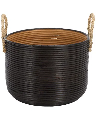 Safavieh Renley Set Of 3 Baskets In Black