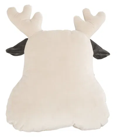 Safavieh Reno Reindeer Pillow In Neutral