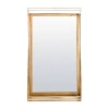 Safavieh Resa Gold Retro Wall Mount Rectangular Wall Mirror In Multi