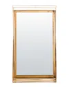 Safavieh Resa Gold Retro Wall Mount Rectangular Wall Mirror In Multi