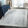 Safavieh Restoration Vintage Hand Made Area Rug, Blue Traditional Style Non-shedding In Gray