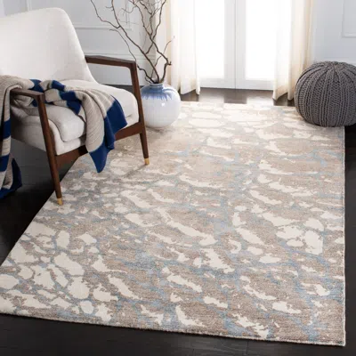 Safavieh Restoration Vintage Hand Made Area Rug, Light Brown / Ivory Contemporary Style Non-shedding