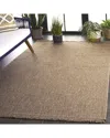 Safavieh Retreat Natural Power-loomed Indoor/outdoor Rug In Brown