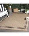 Safavieh Retreat Olera Power-loomed Indoor/outdoor Rug In Brown