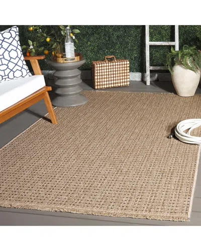 Safavieh Retreat Sahara Power-loomed Indoor/outdoor Rug In Brown