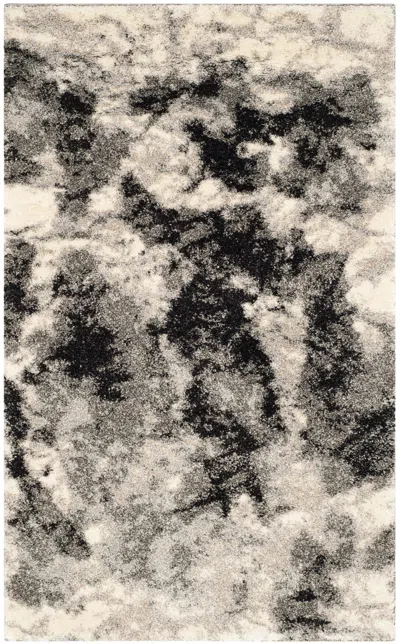 Safavieh Retro Collection Rug In Black