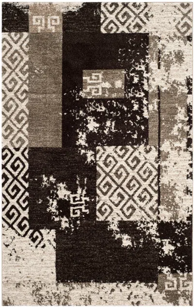 Safavieh Retro Collection Rug In Black