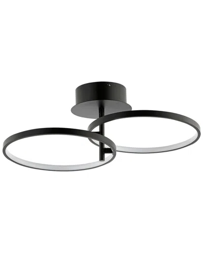 Safavieh Reyah Led Flush Miount In Black