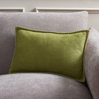 Safavieh Rhea Cotton Throw Pillow In Green