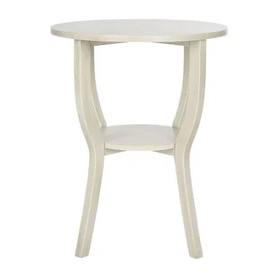 Safavieh Rhodes Easy Installation End Table In White