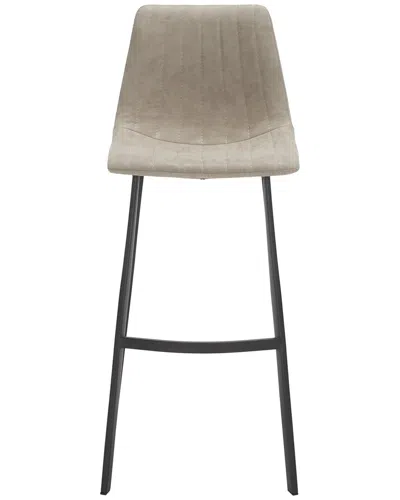 Safavieh Rhyatte Bar Stool In Gray