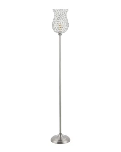 Safavieh Ricky 70in Floor Lamp In Silver