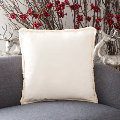 Safavieh Rinley Pillow In White