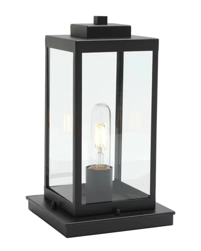 Safavieh Rinnah 7in Outdoor Table Lamp In Black
