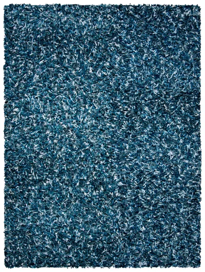 Safavieh Rio Shag Handmade Rug In Blue