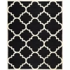 Safavieh Roger Geometric Hand Tufted Wool Rug In Black