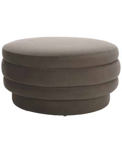 SAFAVIEH SAFAVIEH ROHAN LAYERED COCKTAIL OTTOMAN