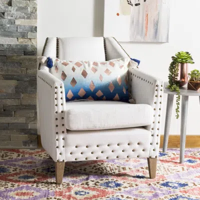 Safavieh Roma Pillow In White
